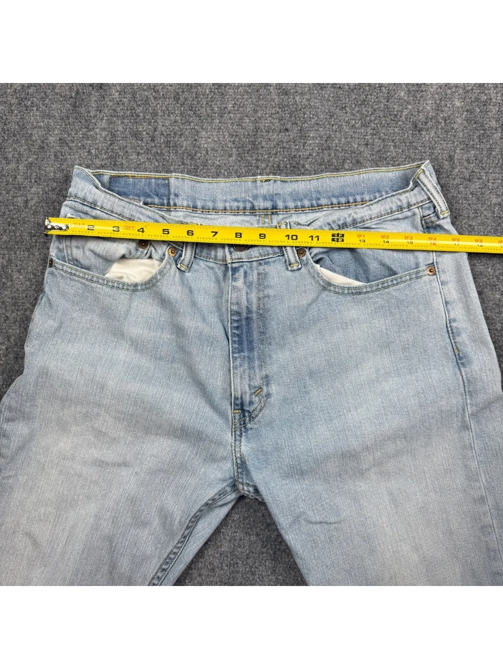 Levi's 501 Light Wash Denim Jeans W34 L34